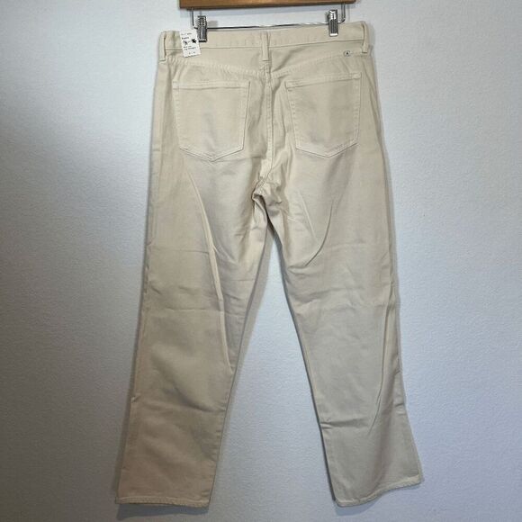 Aritzia Sunday Best Dylan Denim Low Rise Straight Leg Jeans Women's Size 12 NWT - Picture 3 of 7